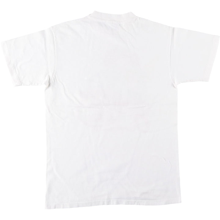 80'S Hanes BEEFY-T Blue Tag Grandma's Saloon and Deli Advertising T-Shirt Made in USA Men's Size M (Equivalent) Vintage cotton white type Vintage Second Hand