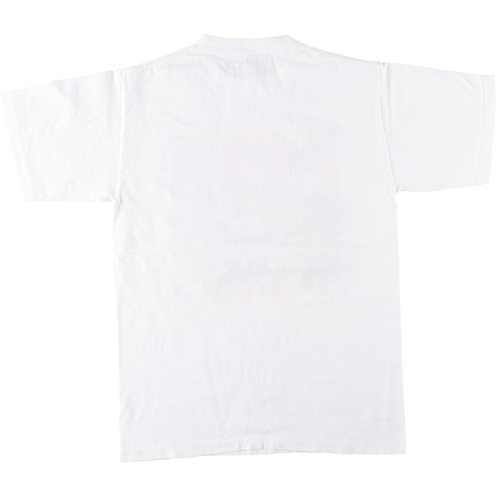 90'S FABRIC ART Rebecca Lee Baldwin Art T-shirt, Made in USA, Men's Size L (approx.), Vintage cotton white type Vintage Second Hand