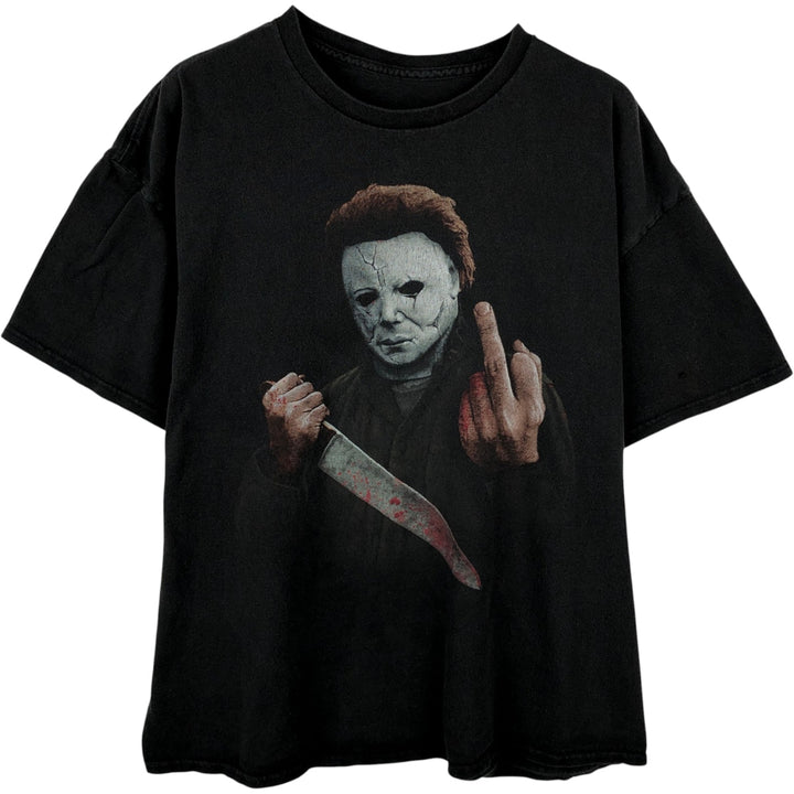 HALLOWEEN Movie T-Shirt, Men's, Size XL cotton black type Vintage Second Hand