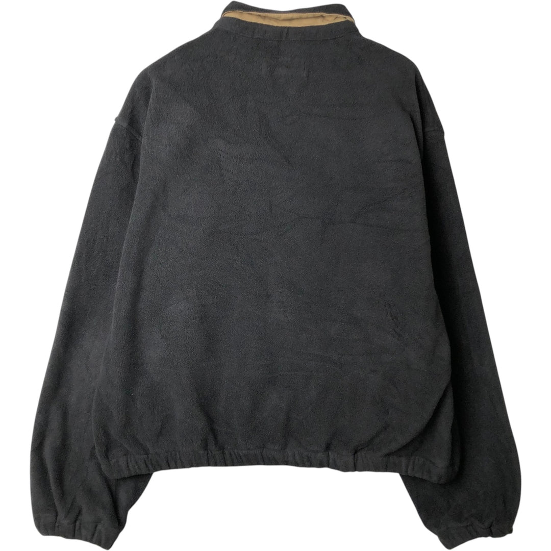 Vintage 90'S Ralph Lauren Polo Sport swing-top fleece jacket, size XL, men's unclear black type Vintage Second Hand