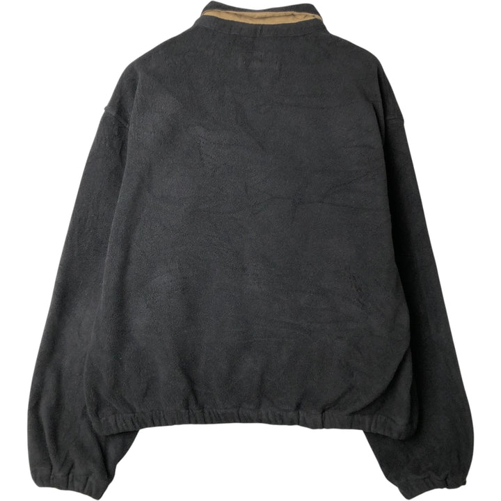 Vintage 90'S Ralph Lauren Polo Sport swing-top fleece jacket, size XL, men's unclear black type Vintage Second Hand