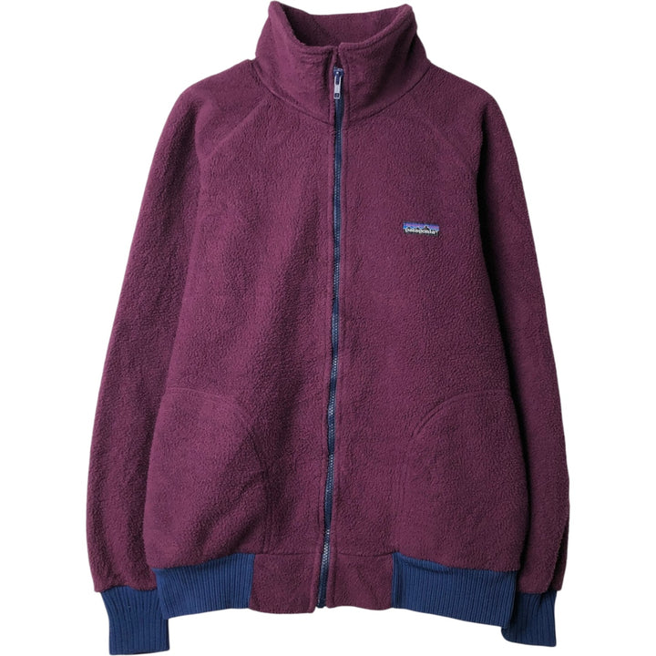 Vintage 80s-90'S Patagonia fleece jacket, men's size L unclear purple type Vintage Second Hand