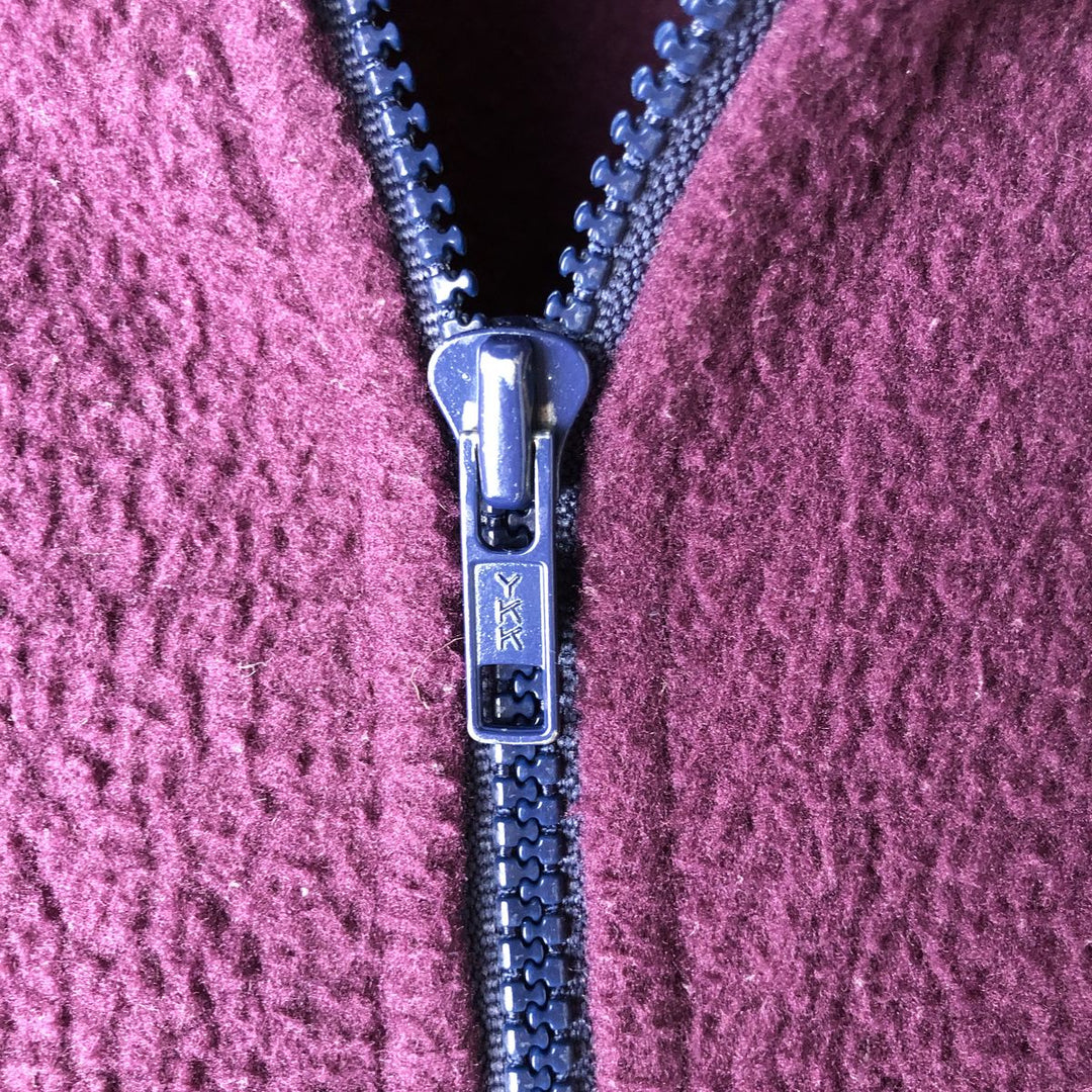 Vintage 80s-90'S Patagonia fleece jacket, men's size L unclear purple type Vintage Second Hand