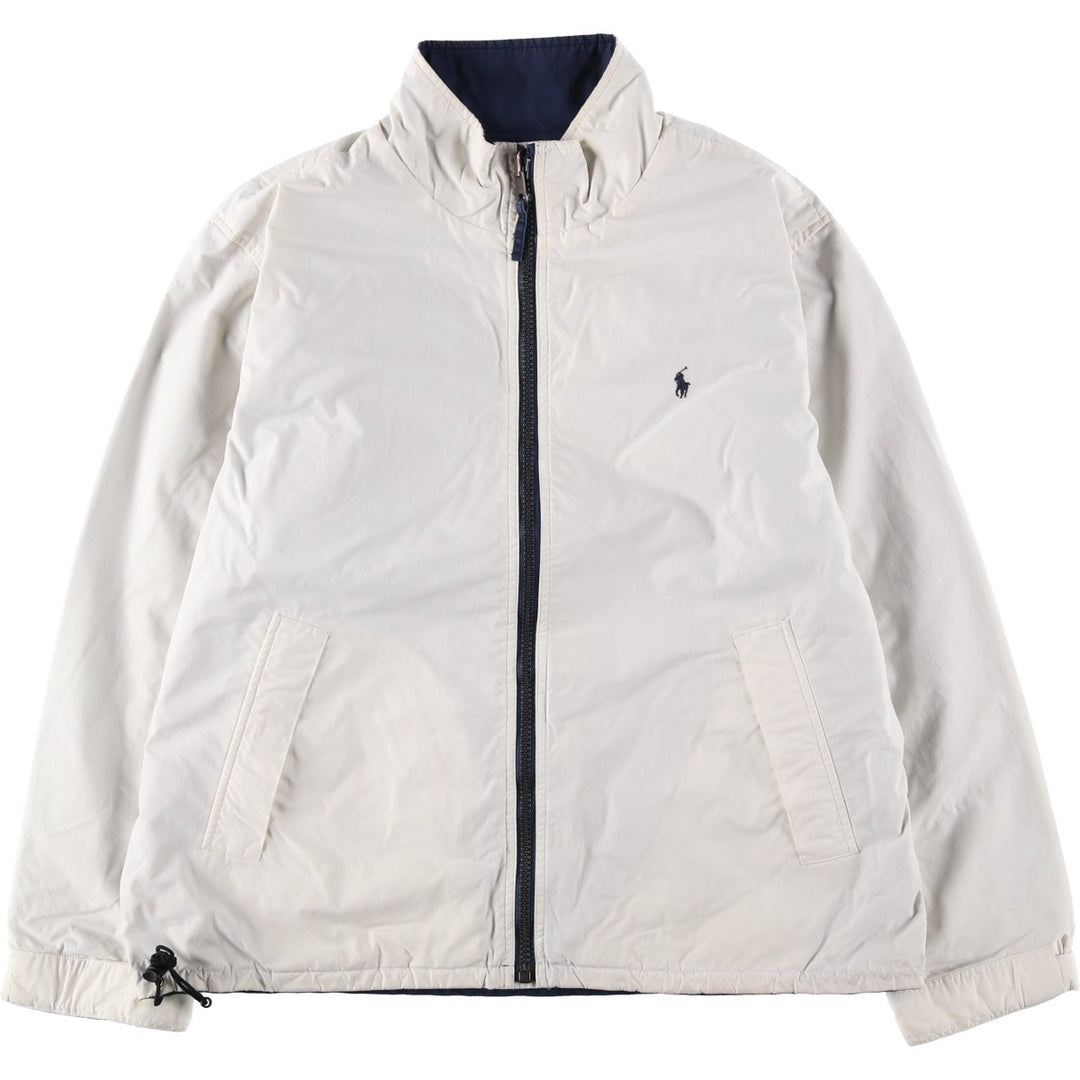 Ralph Lauren POLO by Ralph Lauren reversible cotton jacket, men's size XL cotton white type Vintage Second Hand