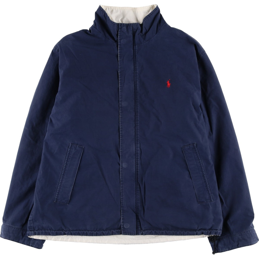 Ralph Lauren POLO by Ralph Lauren reversible cotton jacket, men's size XL cotton white type Vintage Second Hand
