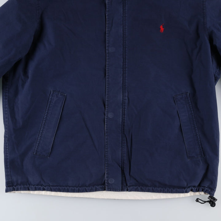 Ralph Lauren POLO by Ralph Lauren reversible cotton jacket, men's size XL cotton white type Vintage Second Hand