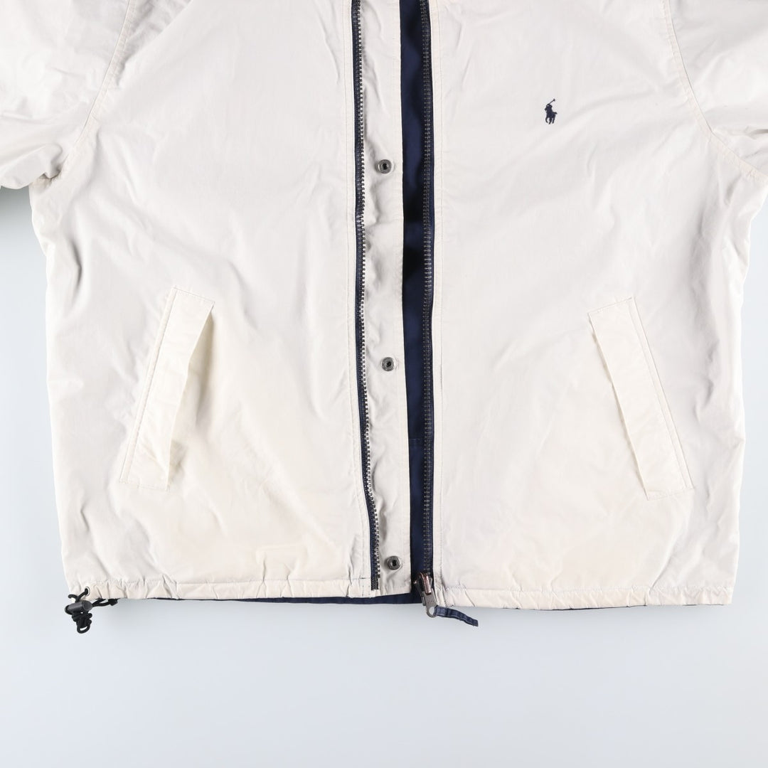 Ralph Lauren POLO by Ralph Lauren reversible cotton jacket, men's size XL cotton white type Vintage Second Hand