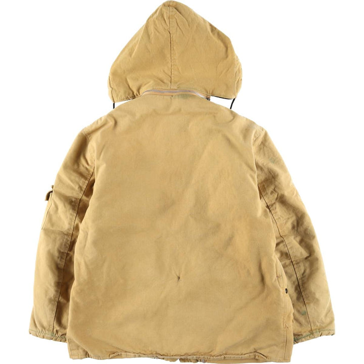 Vintage 1960s-1970'S Woods Rough Rider Duck Hunting Jacket, Made in Canada, Men's Size Medium unclear ocher yellow type Vintage Second Hand