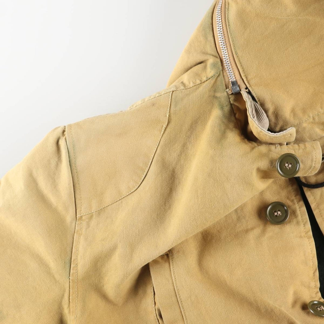 Vintage 1960s-1970'S Woods Rough Rider Duck Hunting Jacket, Made in Canada, Men's Size Medium unclear ocher yellow type Vintage Second Hand