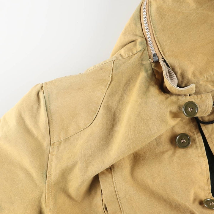 Vintage 1960s-1970'S Woods Rough Rider Duck Hunting Jacket, Made in Canada, Men's Size Medium unclear ocher yellow type Vintage Second Hand