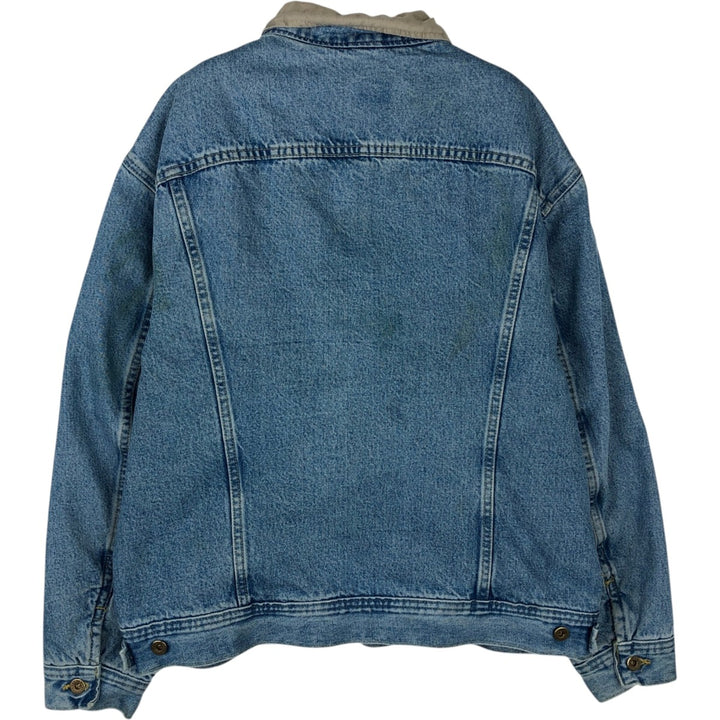 Lee DUNGAREES Padded Denim Jacket, Men's Size XL unclear blue type Vintage Second Hand