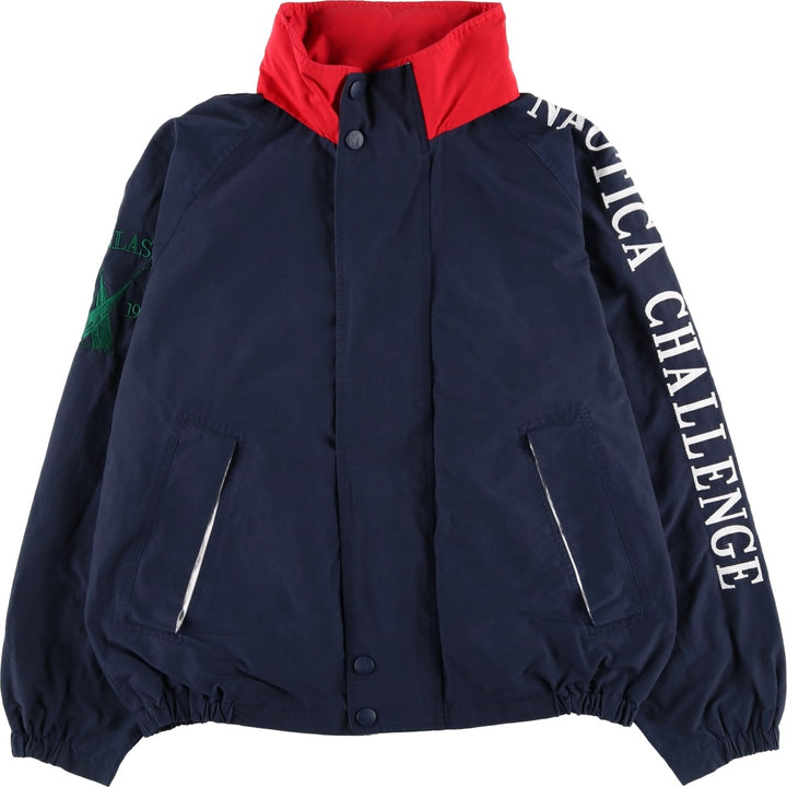 90'S Nautica sailing jacket, men's XL size, vintage cotton navy blue type Vintage Second Hand