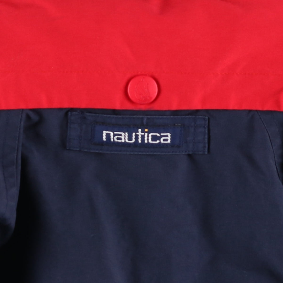 90'S Nautica sailing jacket, men's XL size, vintage cotton navy blue type Vintage Second Hand