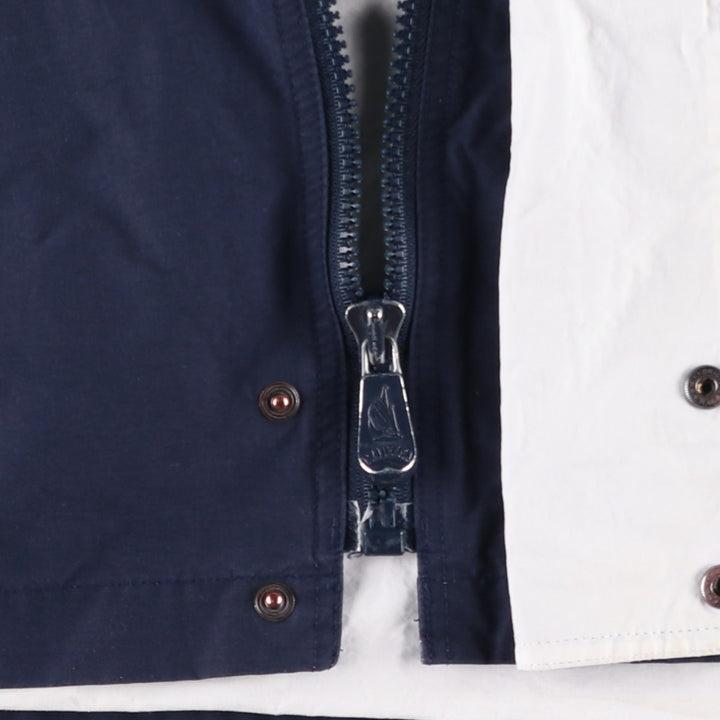 90'S Nautica sailing jacket, men's XL size, vintage cotton navy blue type Vintage Second Hand