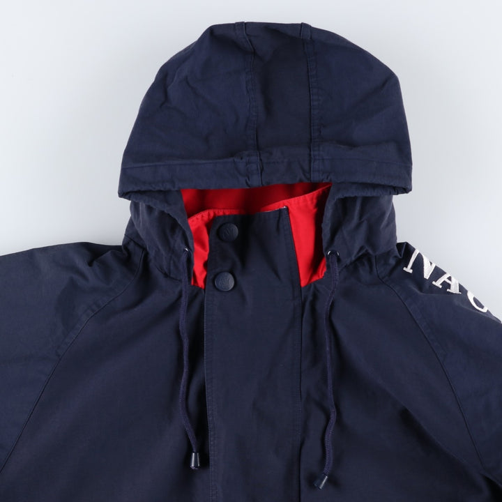 90'S Nautica sailing jacket, men's XL size, vintage cotton navy blue type Vintage Second Hand