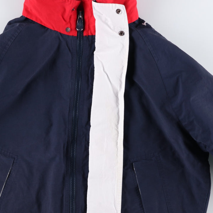 90'S Nautica sailing jacket, men's XL size, vintage cotton navy blue type Vintage Second Hand