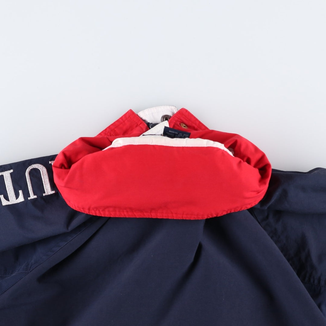 90'S Nautica sailing jacket, men's XL size, vintage cotton navy blue type Vintage Second Hand