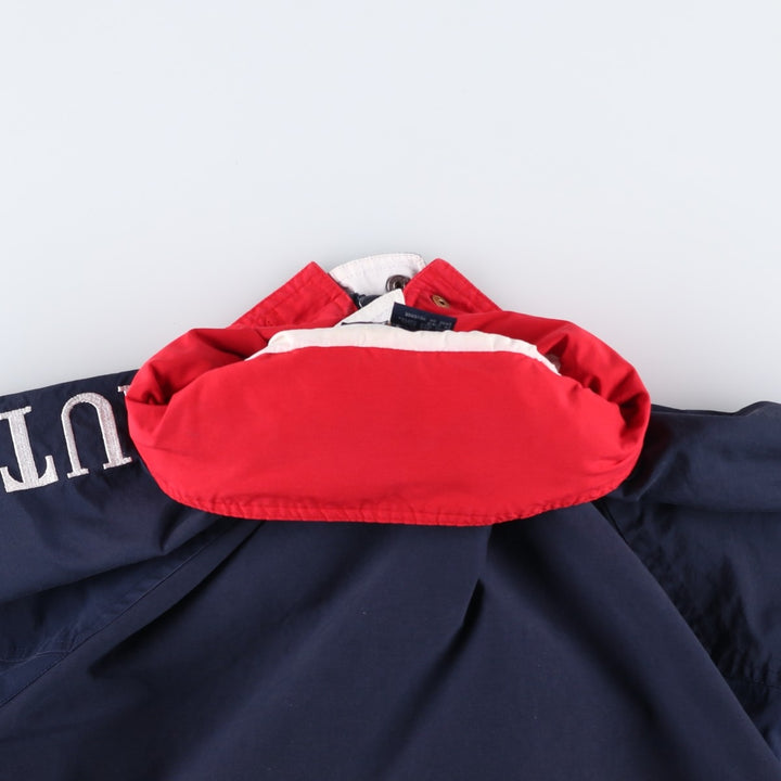 90'S Nautica sailing jacket, men's XL size, vintage cotton navy blue type Vintage Second Hand