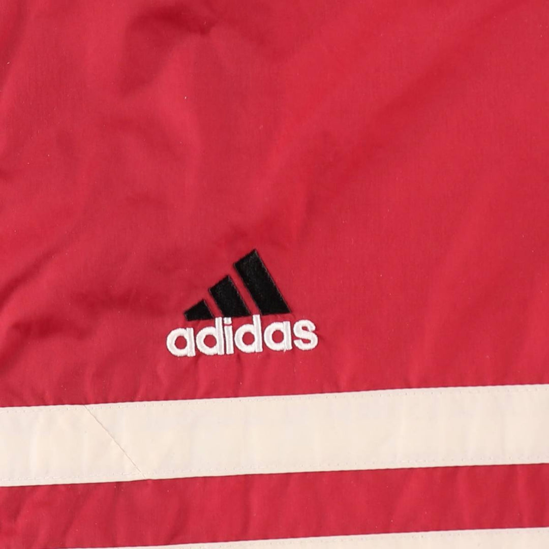 90s-00'S Adidas jacket, men's size XXL equivalent, vintage. unclear red type Vintage Second Hand