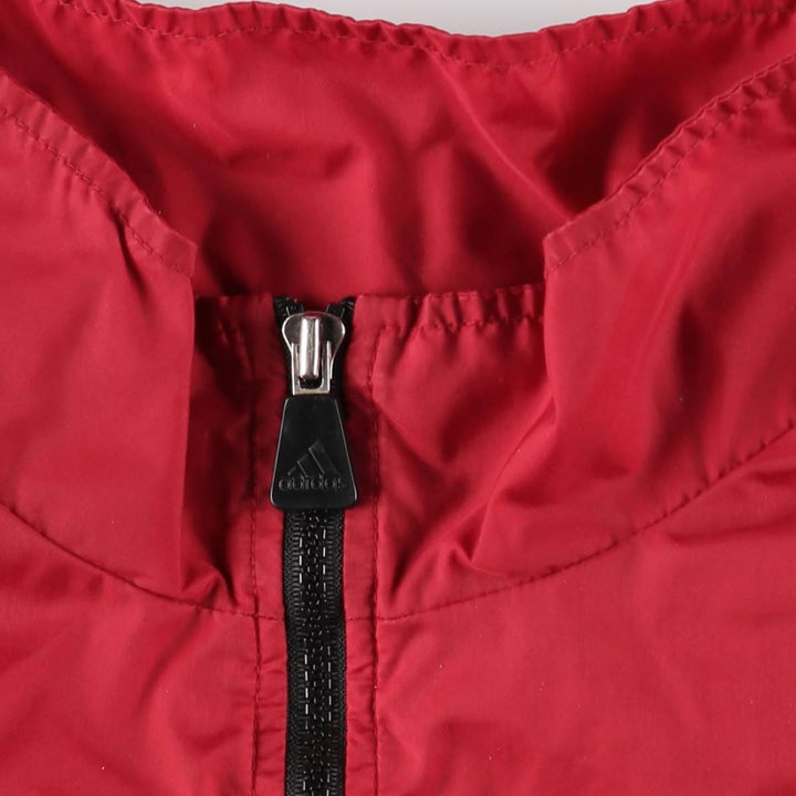 90s-00'S Adidas jacket, men's size XXL equivalent, vintage. unclear red type Vintage Second Hand