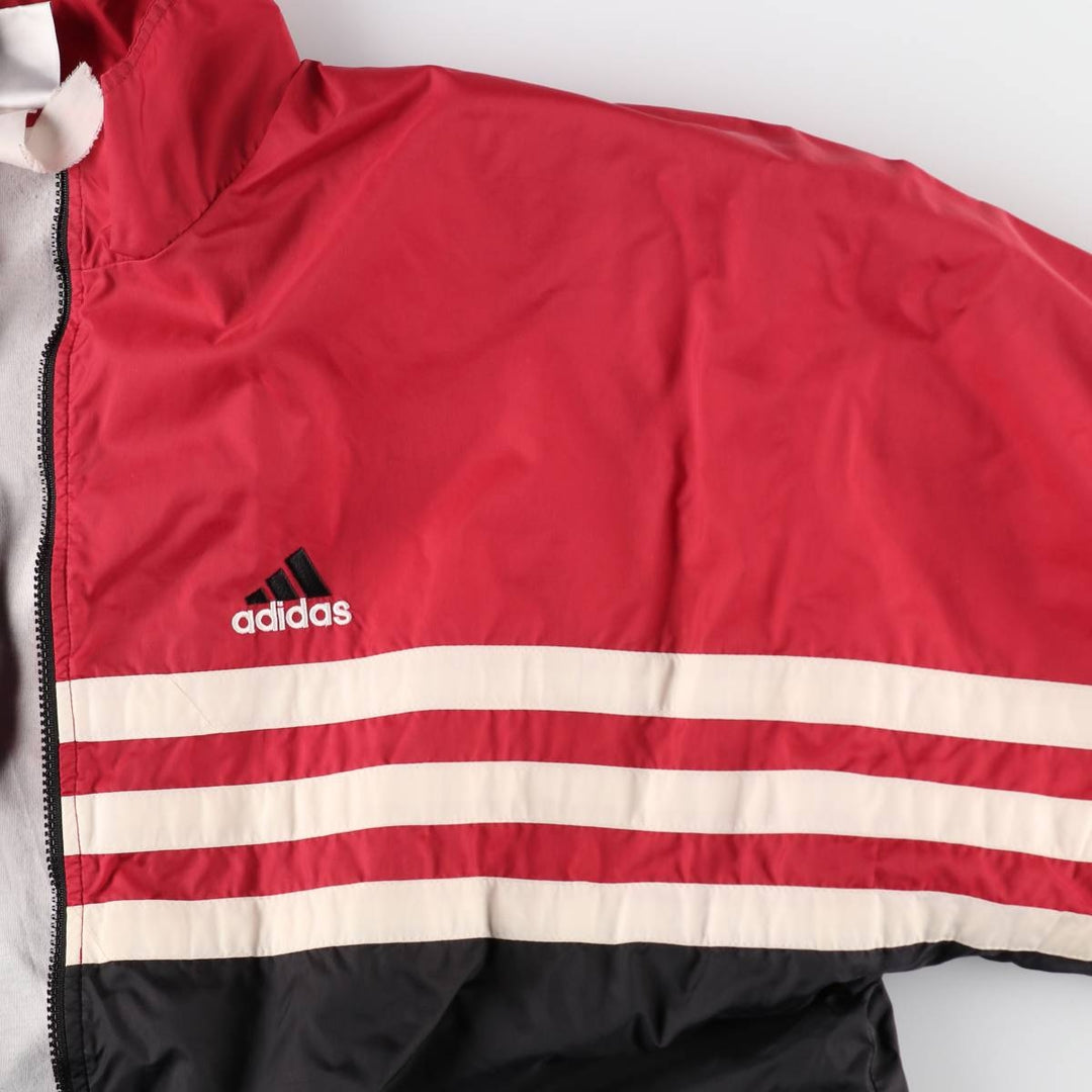90s-00'S Adidas jacket, men's size XXL equivalent, vintage. unclear red type Vintage Second Hand