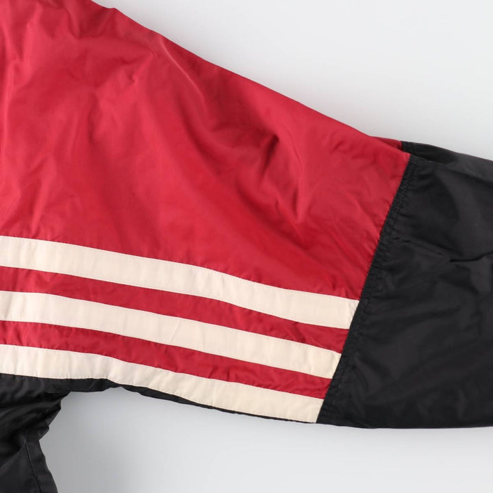 90s-00'S Adidas jacket, men's size XXL equivalent, vintage. unclear red type Vintage Second Hand