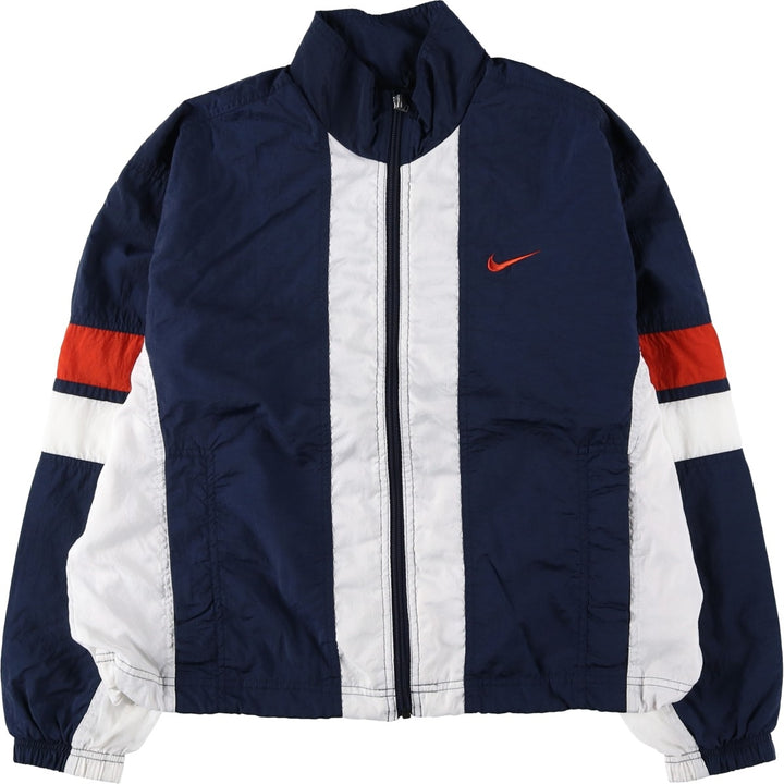 1990'S Nike Nylon Jacket, Women's Size M (approx.), Vintage Nylon white type Vintage Second Hand