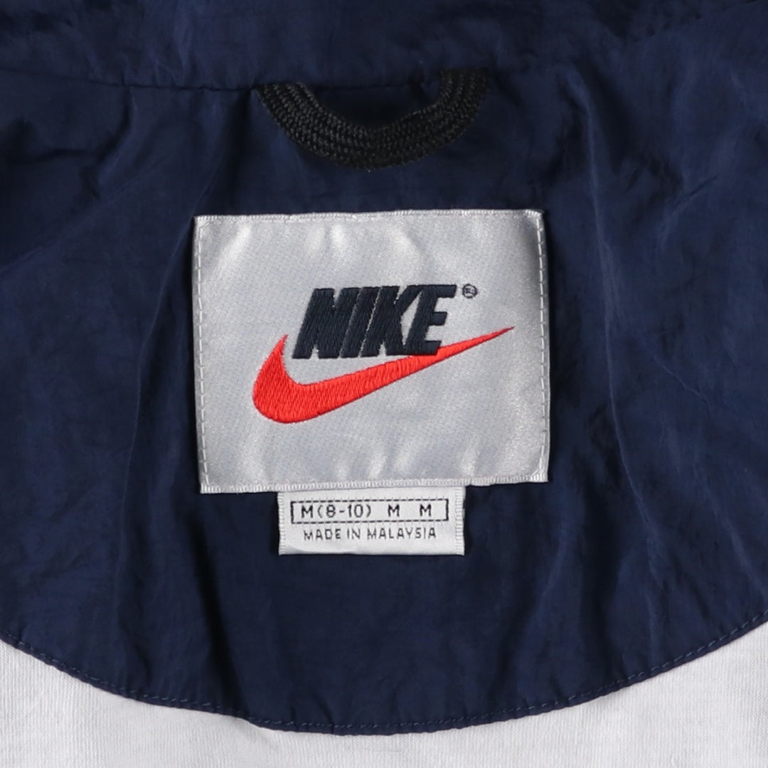 1990'S Nike Nylon Jacket, Women's Size M (approx.), Vintage Nylon white type Vintage Second Hand