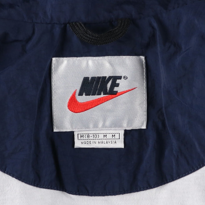 1990'S Nike Nylon Jacket, Women's Size M (approx.), Vintage Nylon white type Vintage Second Hand