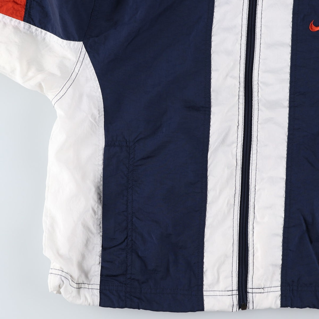 1990'S Nike Nylon Jacket, Women's Size M (approx.), Vintage Nylon white type Vintage Second Hand