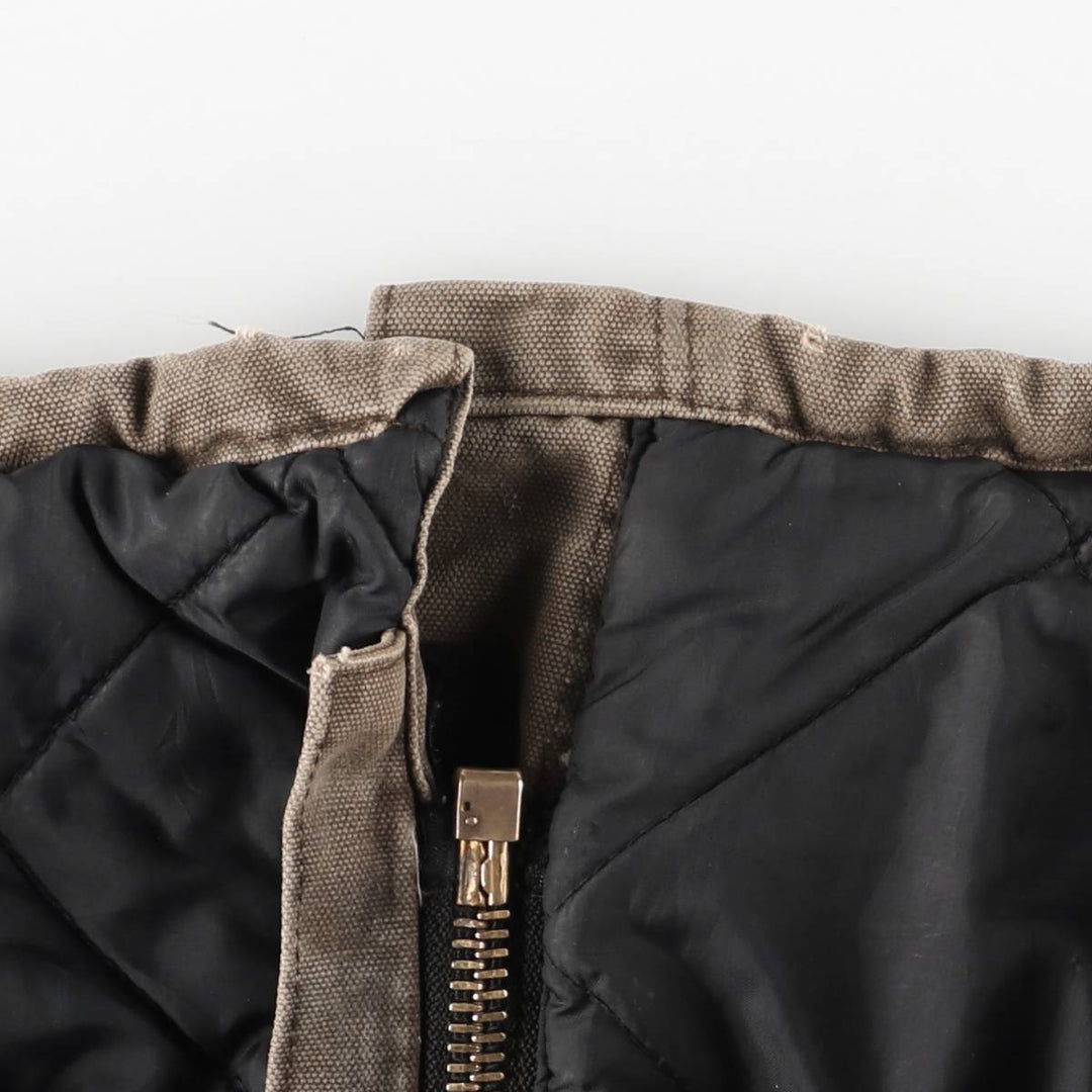 2000'S Carhartt Traditional Padded Duck Work Jacket, Made in USA, Men's Size XL cotton brown type Vintage Second Hand