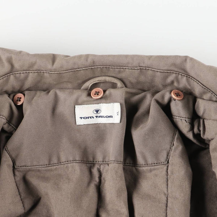 TOM TAILOR Duck Work Jacket, Men's Size XL (approx.) cotton brown type Vintage Second Hand