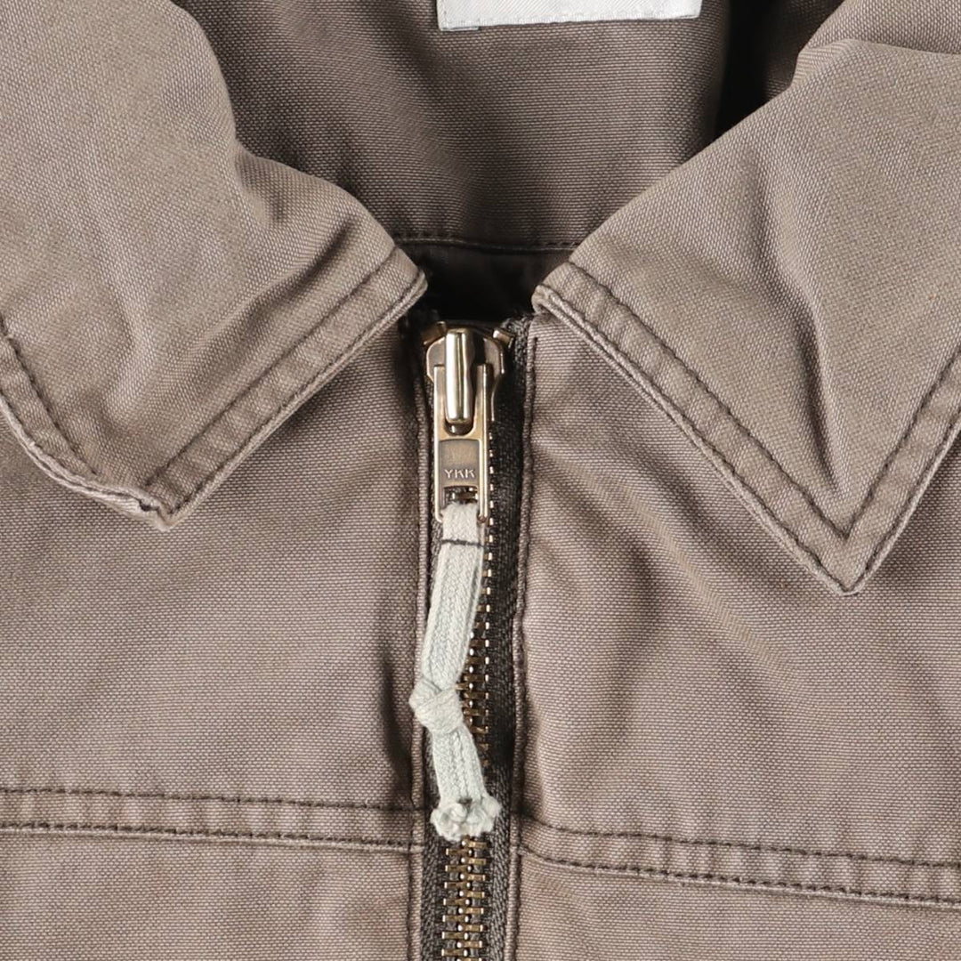 TOM TAILOR Duck Work Jacket, Men's Size XL (approx.) cotton brown type Vintage Second Hand