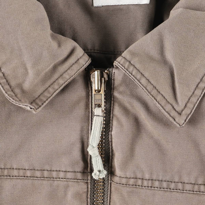 TOM TAILOR Duck Work Jacket, Men's Size XL (approx.) cotton brown type Vintage Second Hand