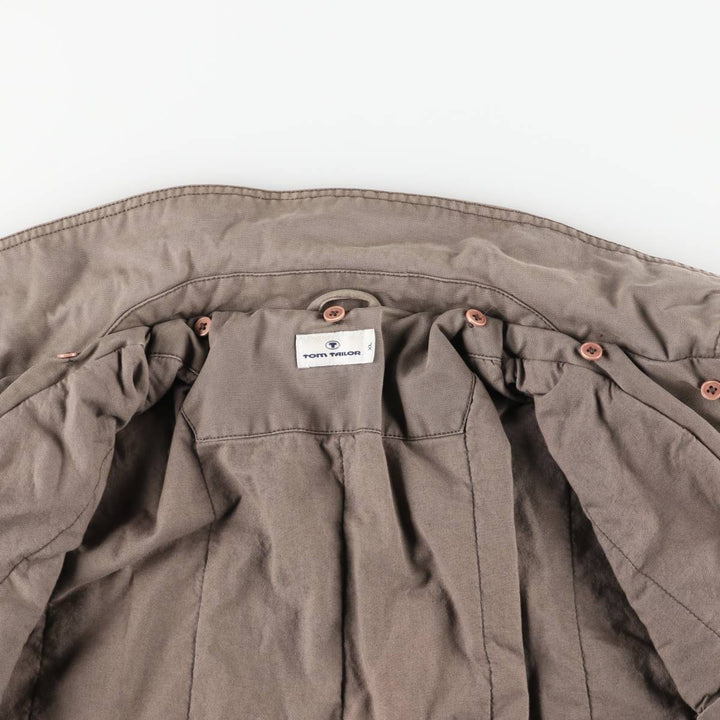 TOM TAILOR Duck Work Jacket, Men's Size XL (approx.) cotton brown type Vintage Second Hand