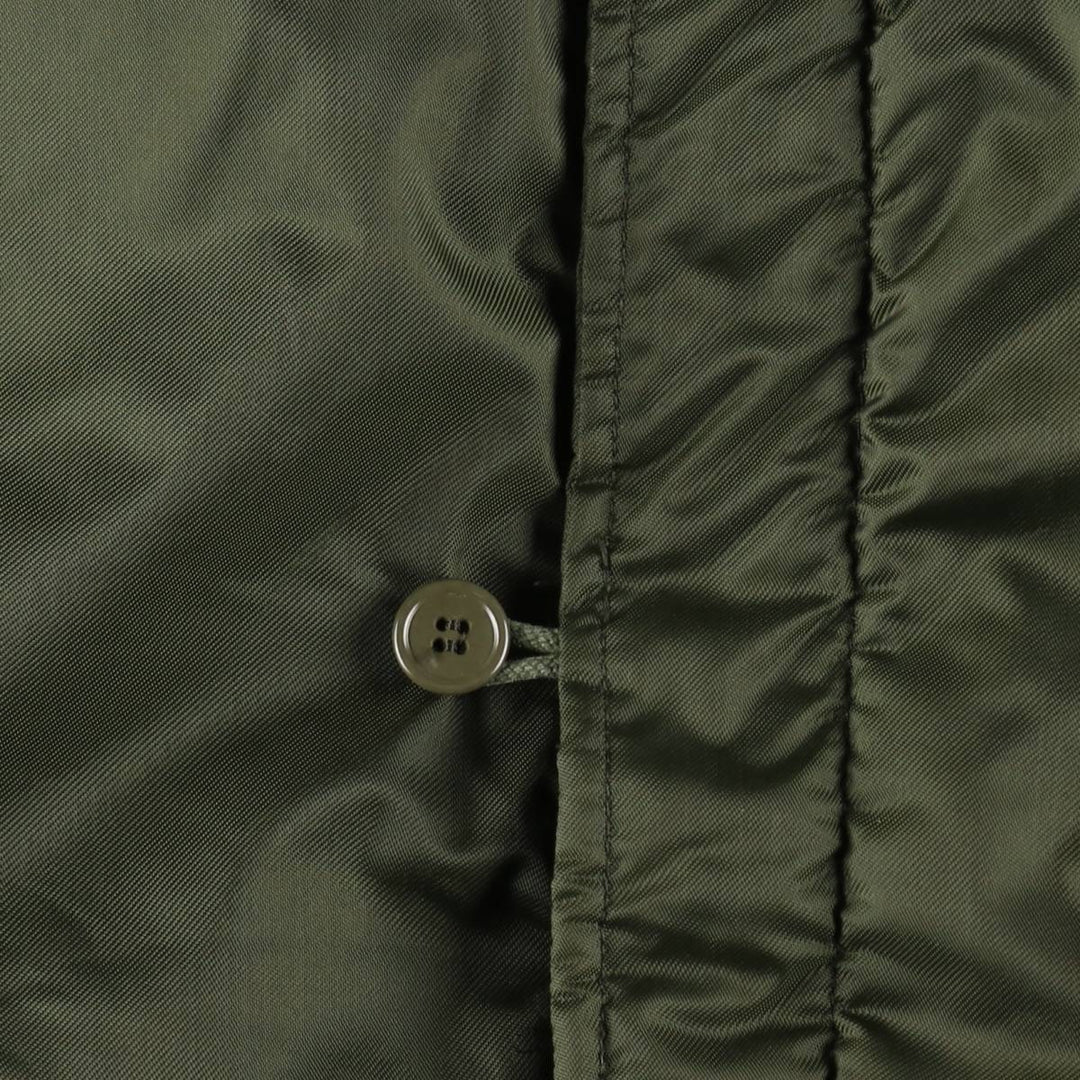 Authentic US military issue, 1970'S military deck jacket, made in USA, large size (equivalent to men's L), vintage. unclear Khaki type Vintage Second Hand