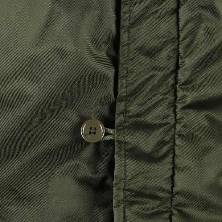 Authentic US military issue, 1970'S military deck jacket, made in USA, large size (equivalent to men's L), vintage. unclear Khaki type Vintage Second Hand