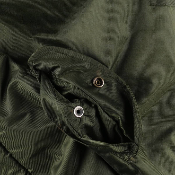 Authentic US military issue, 1970'S military deck jacket, made in USA, large size (equivalent to men's L), vintage. unclear Khaki type Vintage Second Hand
