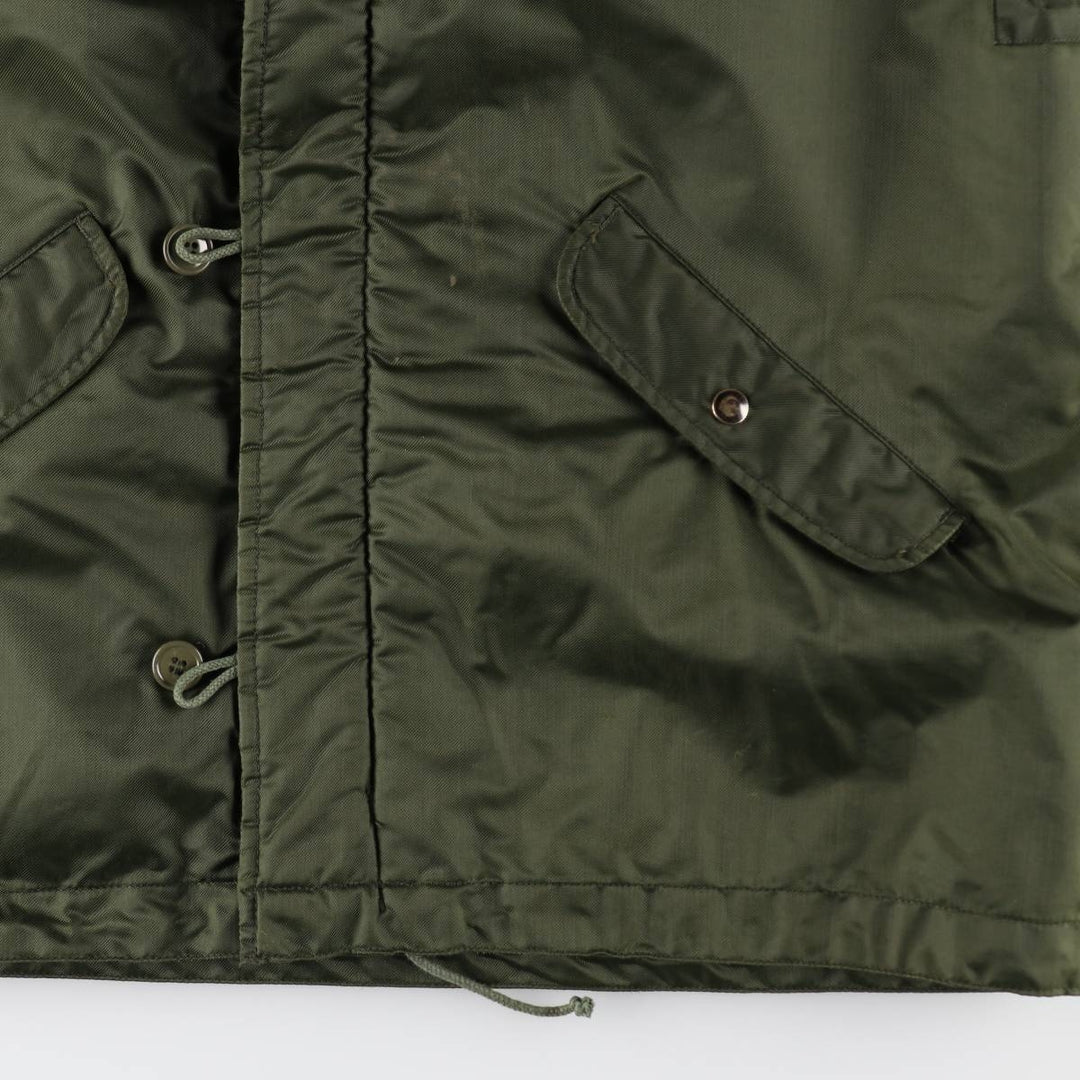 Authentic US military issue, 1970'S military deck jacket, made in USA, large size (equivalent to men's L), vintage. unclear Khaki type Vintage Second Hand