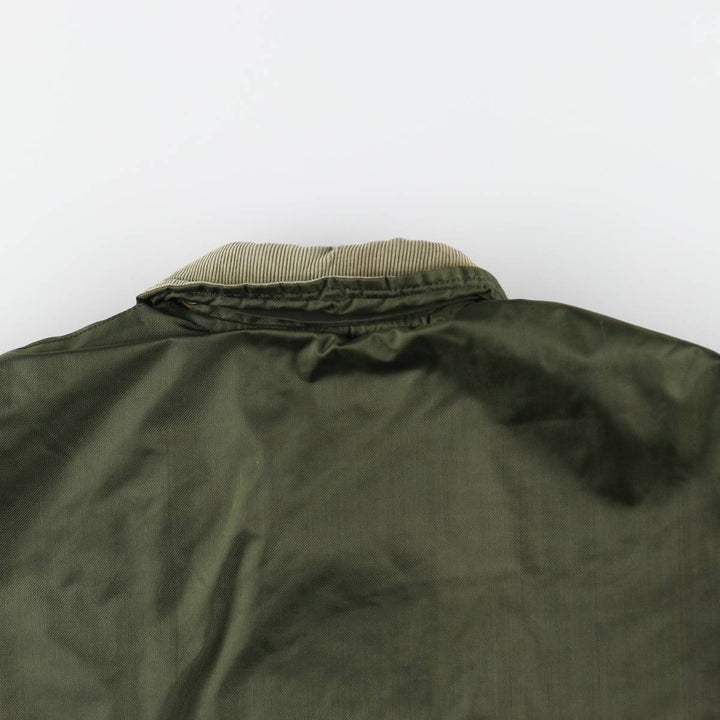 Authentic US military issue, 1970'S military deck jacket, made in USA, large size (equivalent to men's L), vintage. unclear Khaki type Vintage Second Hand