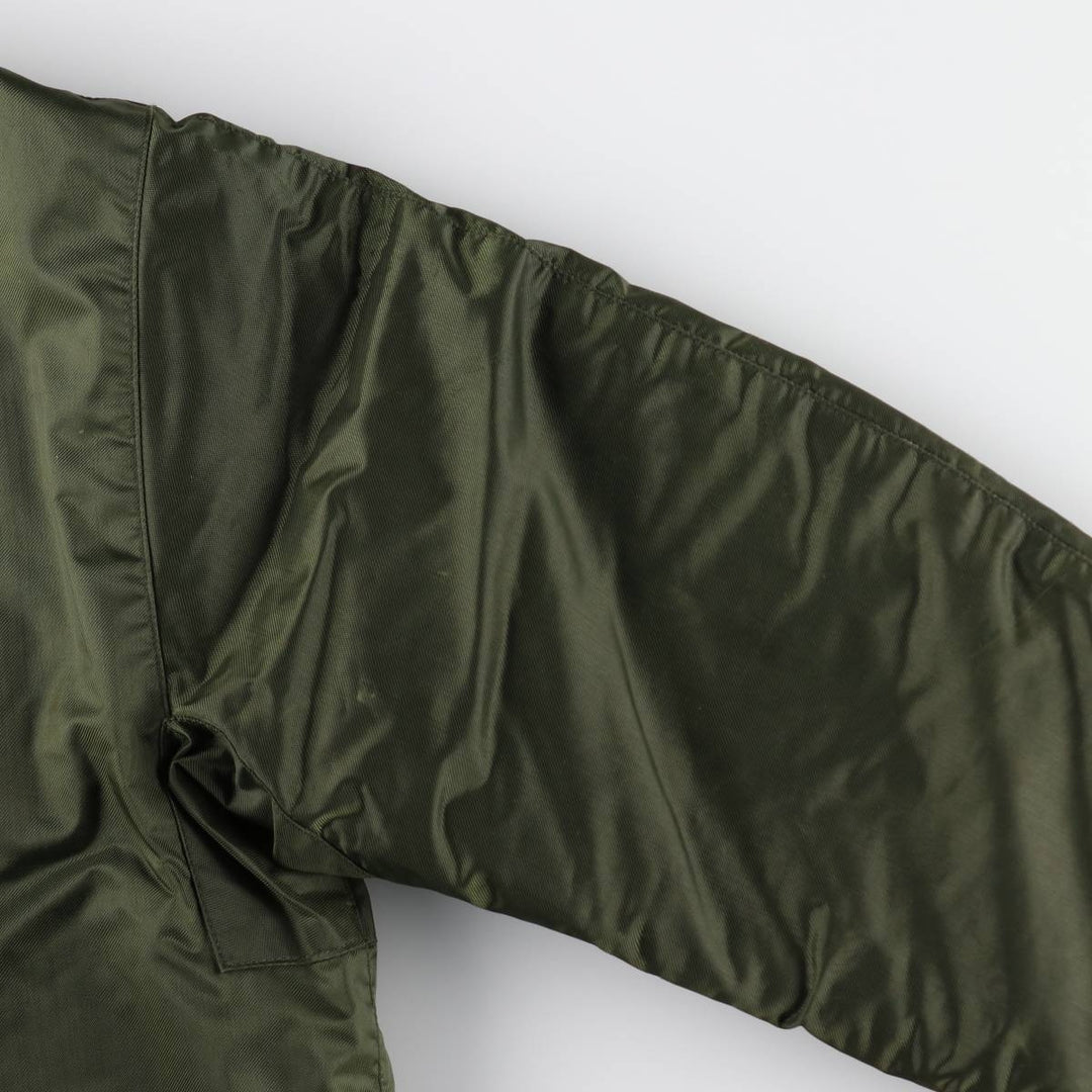 Authentic US military issue, 1970'S military deck jacket, made in USA, large size (equivalent to men's L), vintage. unclear Khaki type Vintage Second Hand