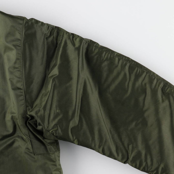 Authentic US military issue, 1970'S military deck jacket, made in USA, large size (equivalent to men's L), vintage. unclear Khaki type Vintage Second Hand