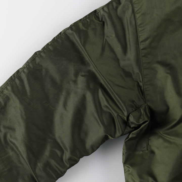 Authentic US military issue, 1970'S military deck jacket, made in USA, large size (equivalent to men's L), vintage. unclear Khaki type Vintage Second Hand