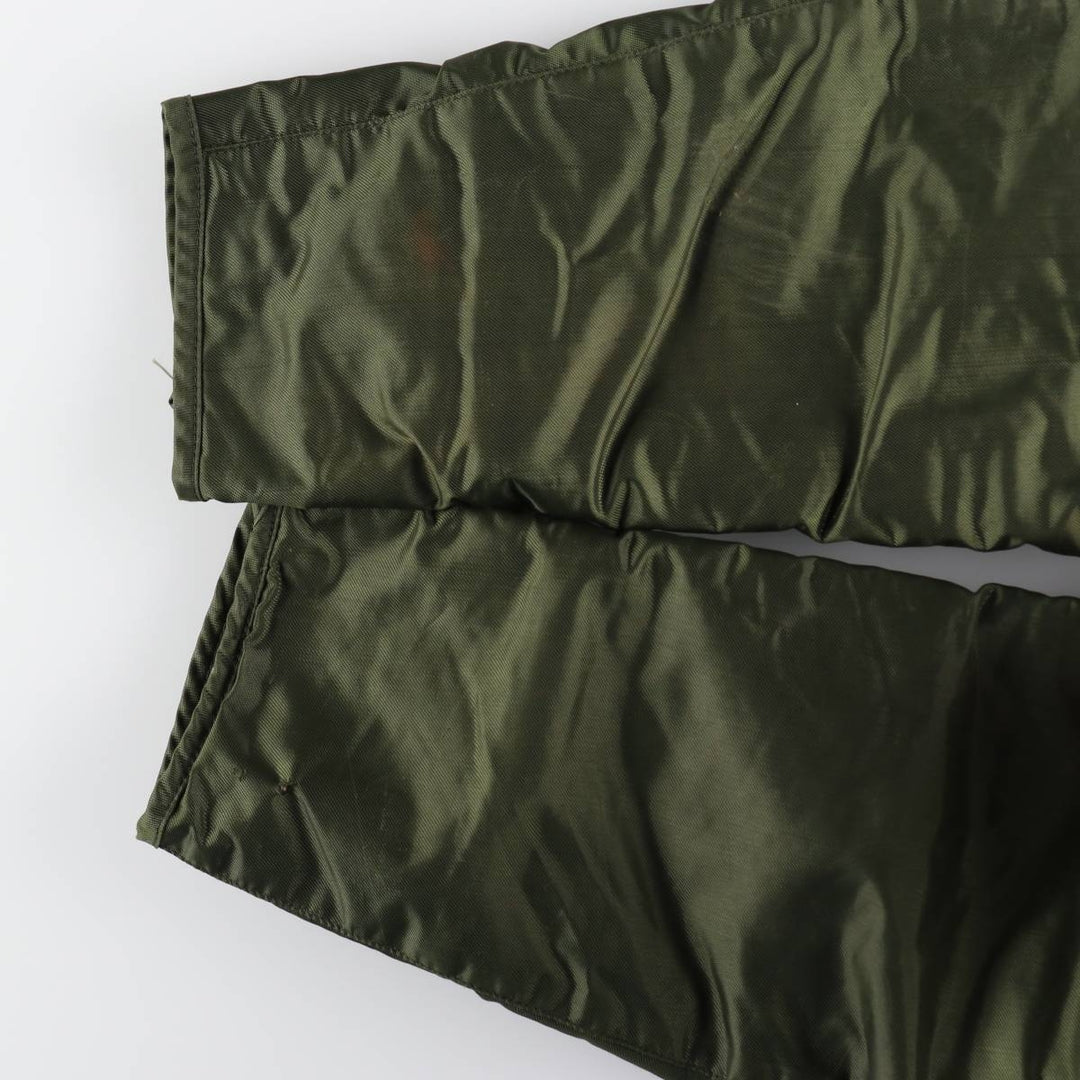 Authentic US military issue, 1970'S military deck jacket, made in USA, large size (equivalent to men's L), vintage. unclear Khaki type Vintage Second Hand