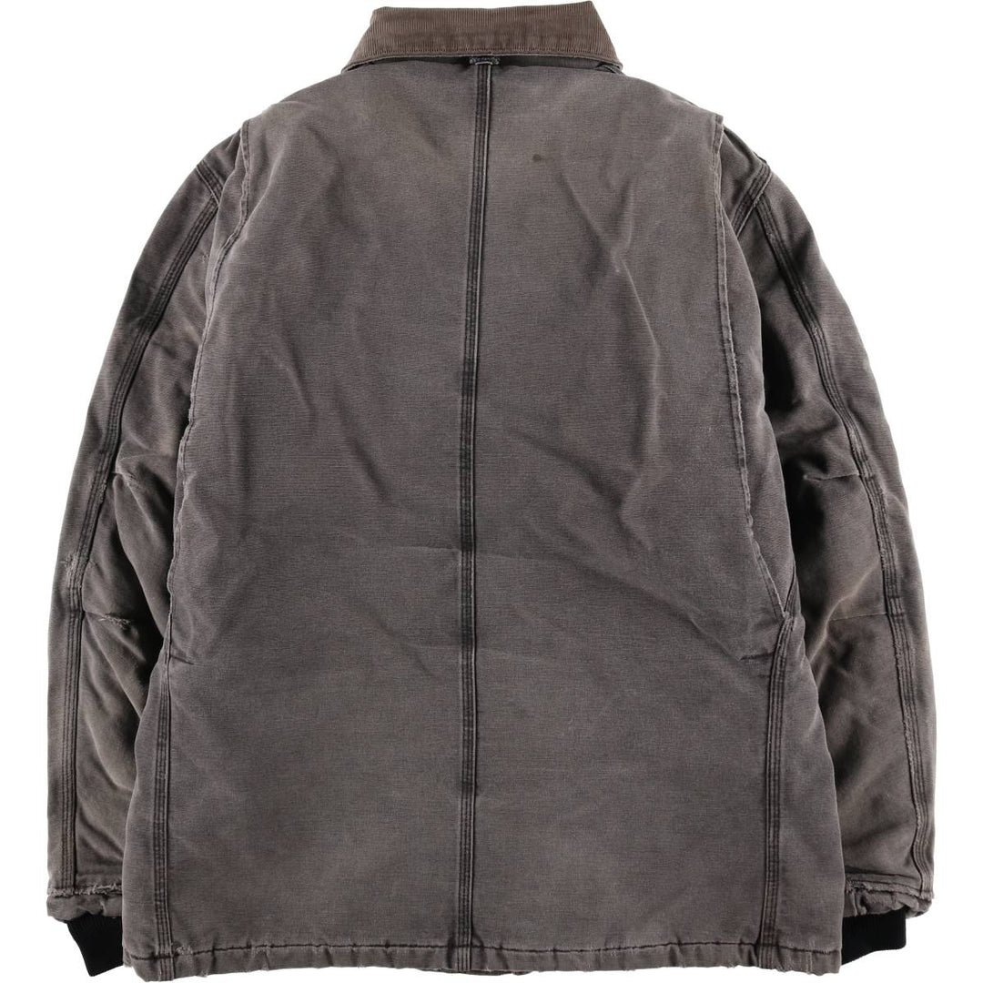 Carhartt Traditional Coat Duck Work Jacket Men's XL unclear Khaki type Vintage Second Hand