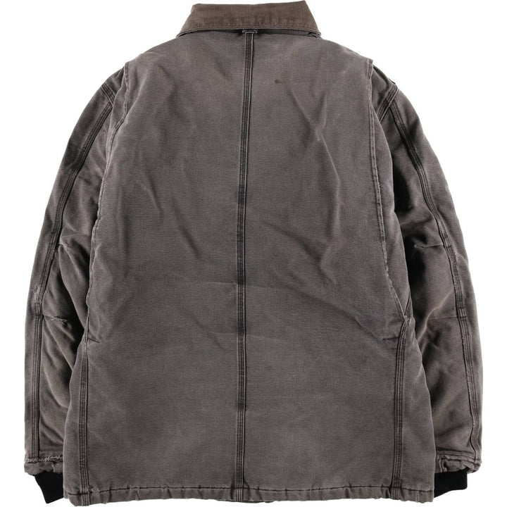 Carhartt Traditional Coat Duck Work Jacket Men's XL unclear Khaki type Vintage Second Hand