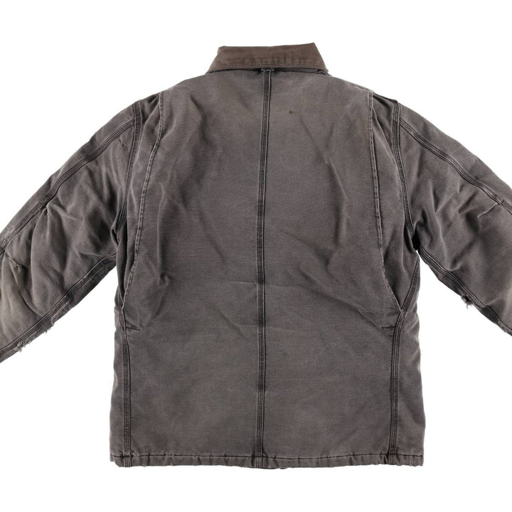 Carhartt Traditional Coat Duck Work Jacket Men's XL unclear Khaki type Vintage Second Hand