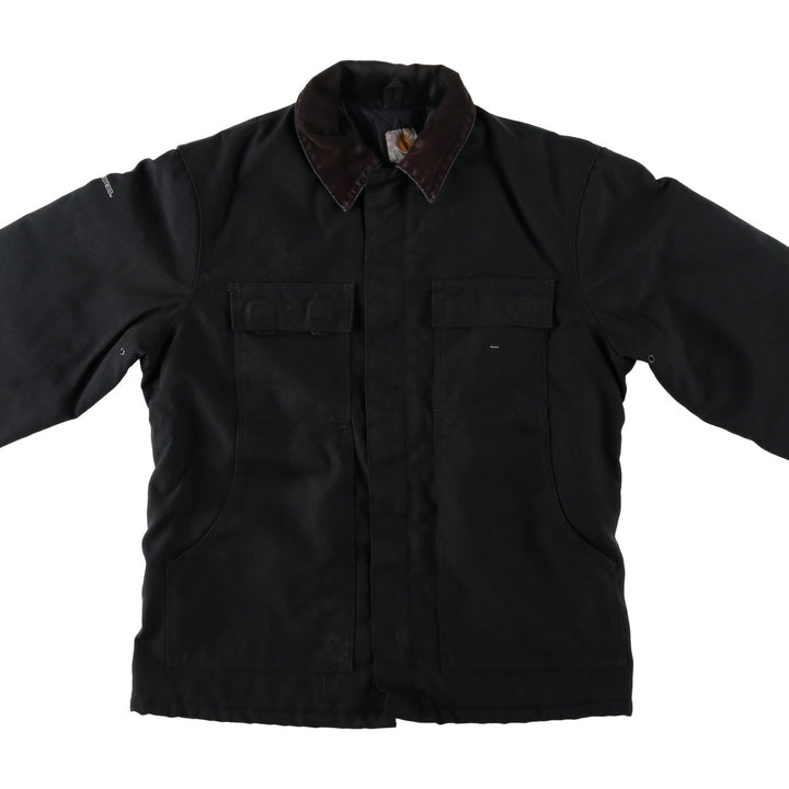 Carhartt Traditional Coat Padded Jacket Puffer Jacket Men's Size M (approx.) unclear black type Vintage Second Hand