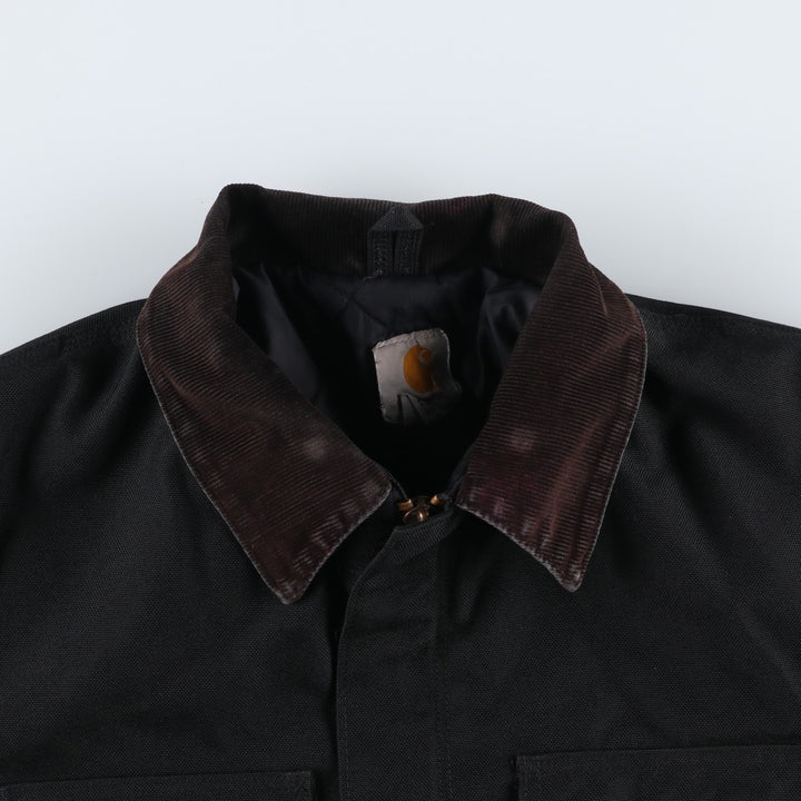 Carhartt Traditional Coat Padded Jacket Puffer Jacket Men's Size M (approx.) unclear black type Vintage Second Hand