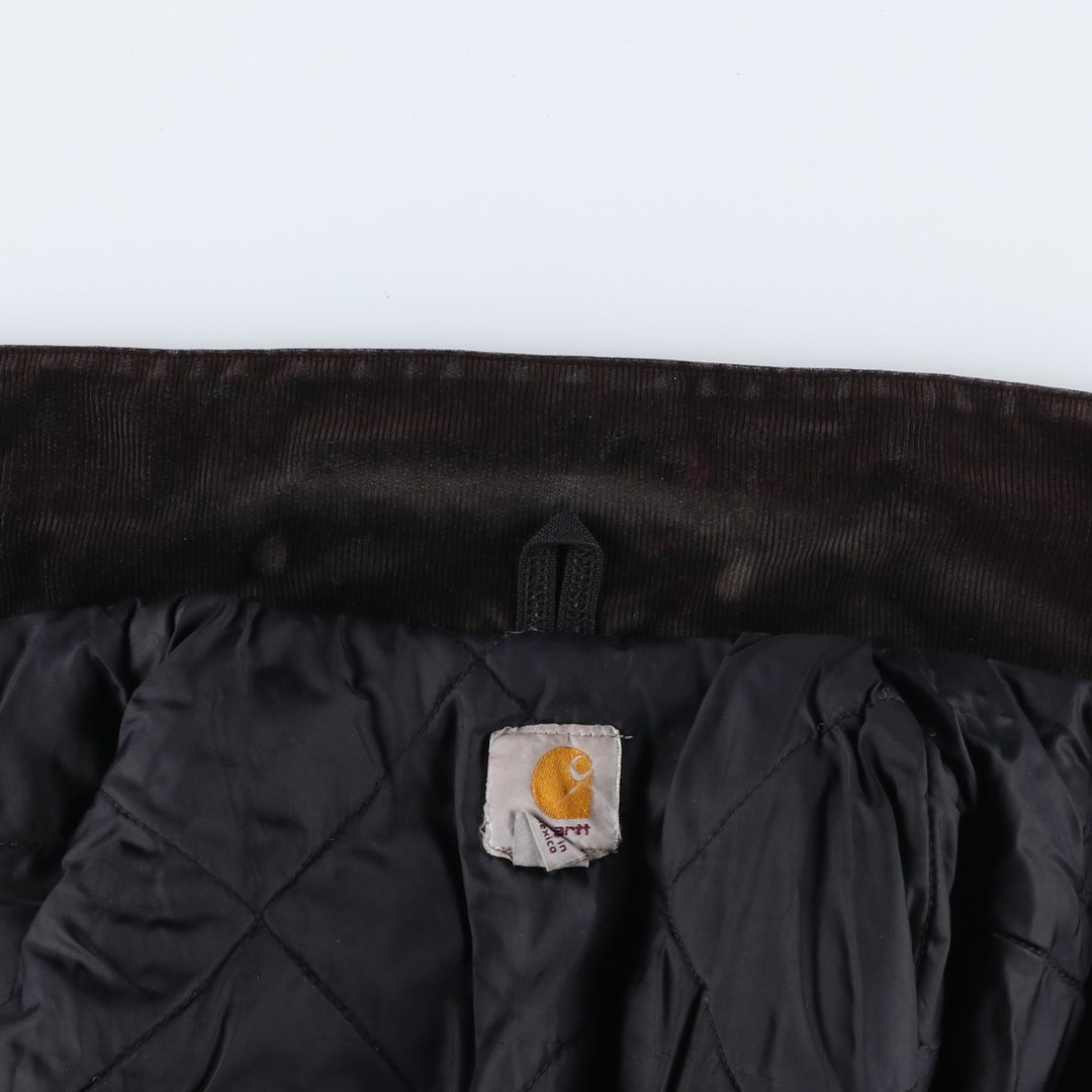Carhartt Traditional Coat Padded Jacket Puffer Jacket Men's Size M (approx.) unclear black type Vintage Second Hand